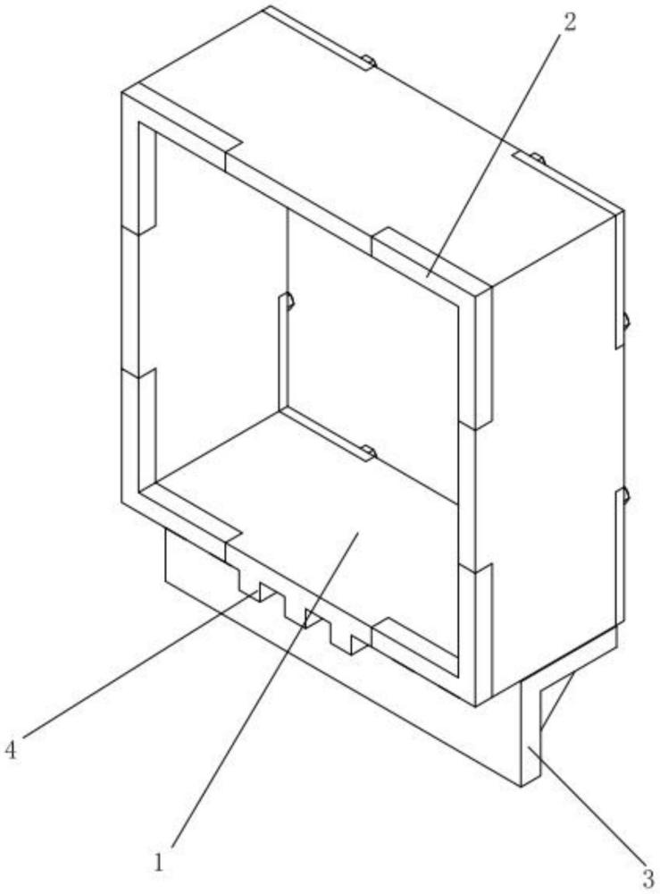 一种整体式混凝土飘窗结构的制作方法