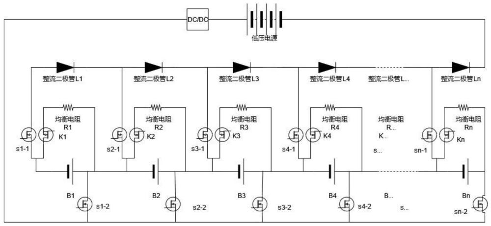 一种电池均衡电路和电池均衡控制方法