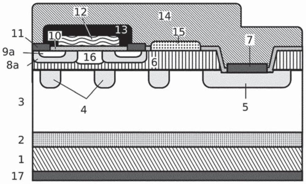 肖特基二极管与MOSFET的集成的制作方法