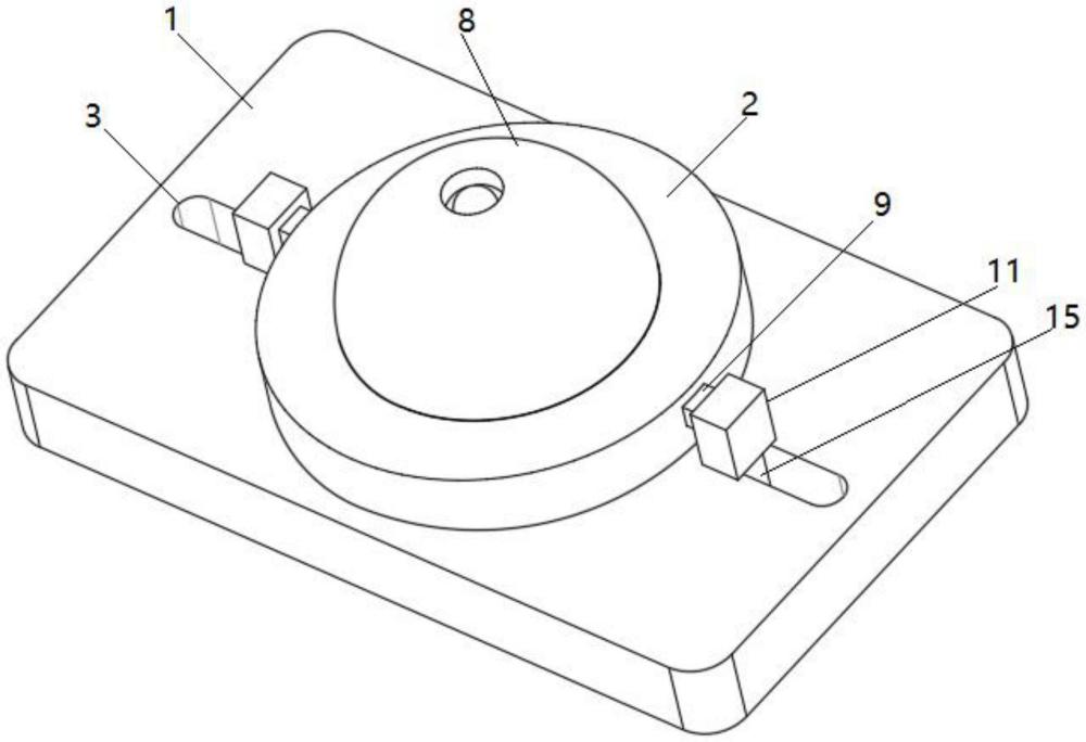 一种超声探头安装结构的制作方法