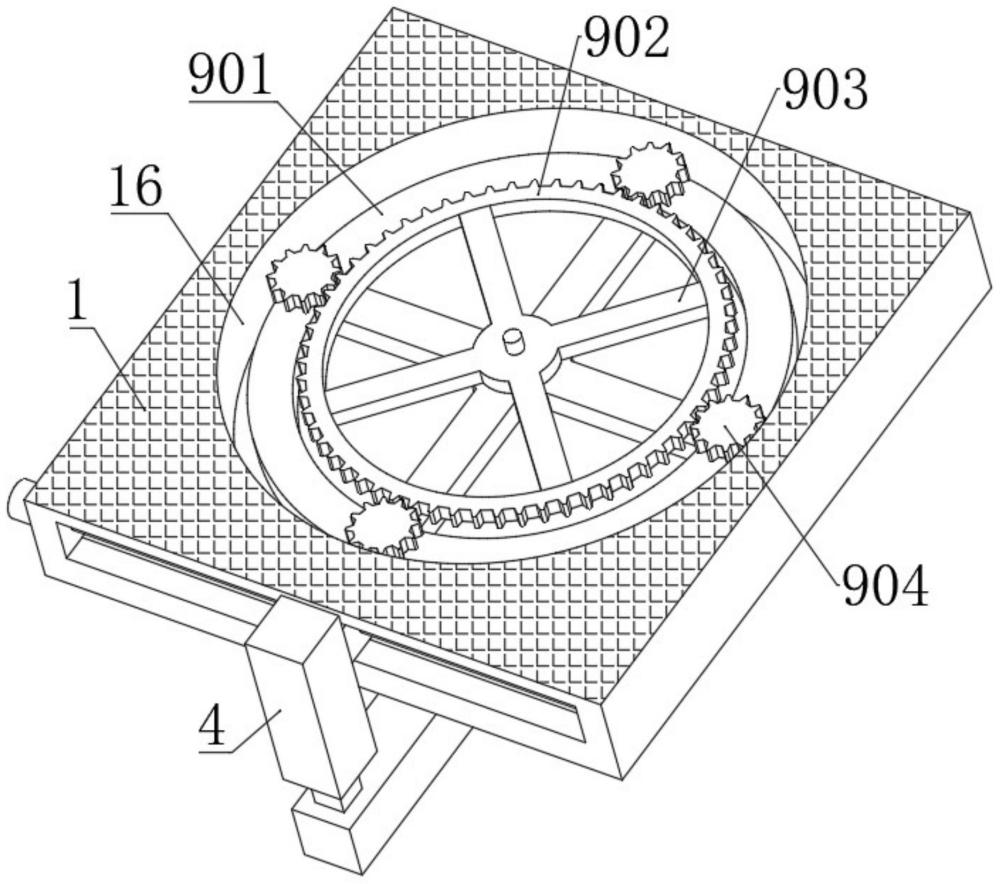 一种内径可调的法兰加工夹具及其使用方法与流程