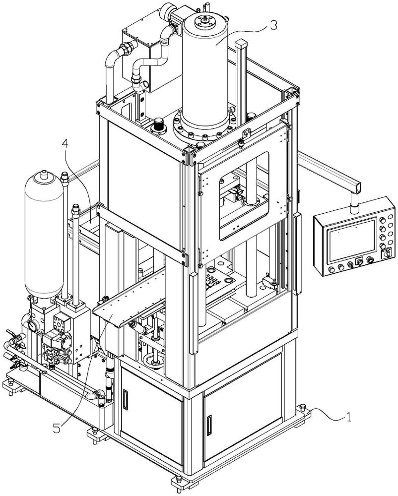 立式热室压铸机的制作方法