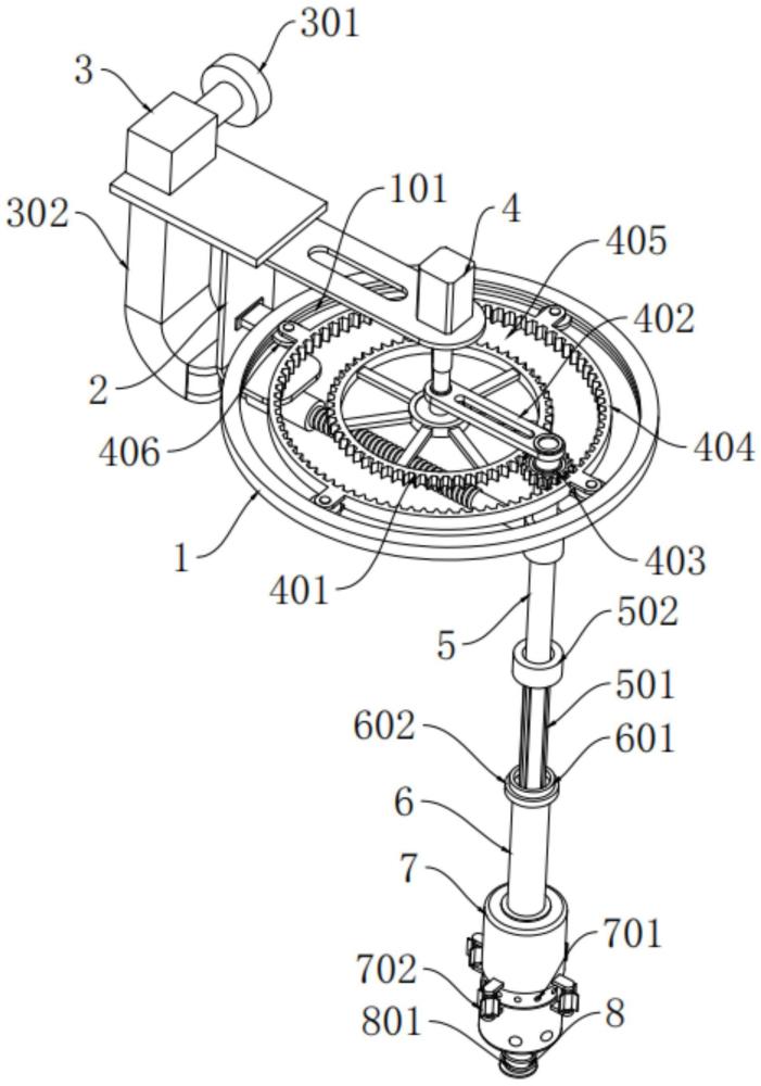 一种化工废水净化用表面曝气器的制作方法