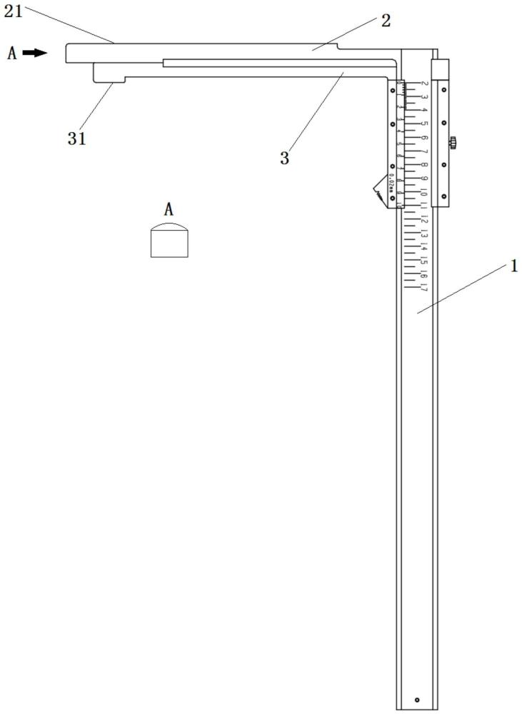 扩散器外圈稳定器通道间隙测量方法及装置与流程