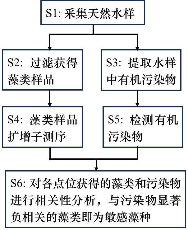 一种筛选对有机污染物敏感性藻类的方法