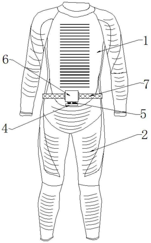 一种电热保暖潜水衣的制作方法