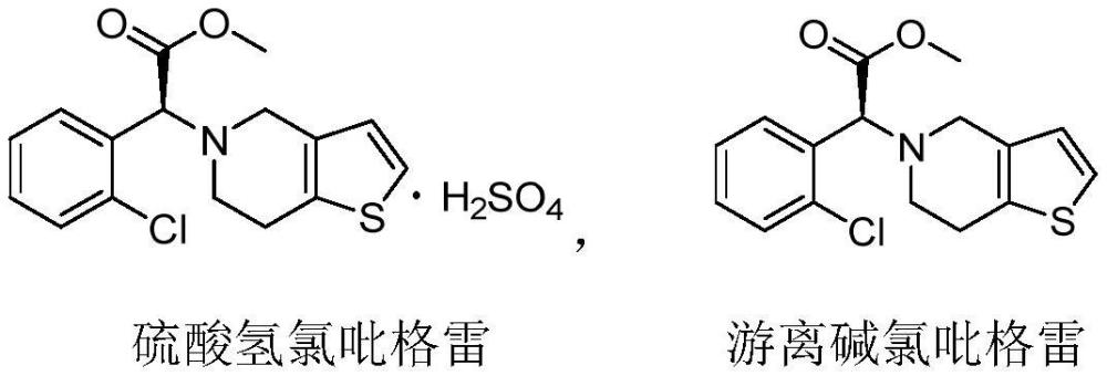 硫酸氢氯吡格雷的纯化方法与流程