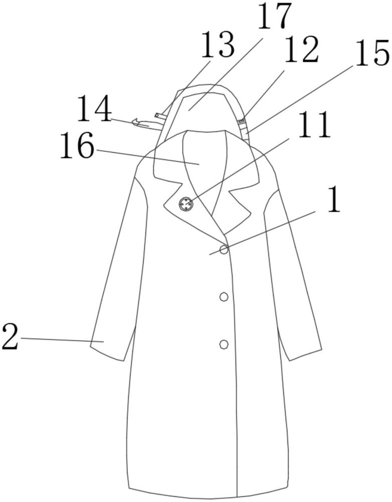 一种保温效果好的天然纤维毛呢大衣的制作方法