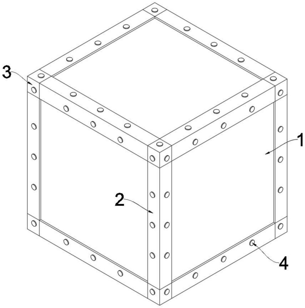 可调节组合蜂窝纸板箱的制作方法