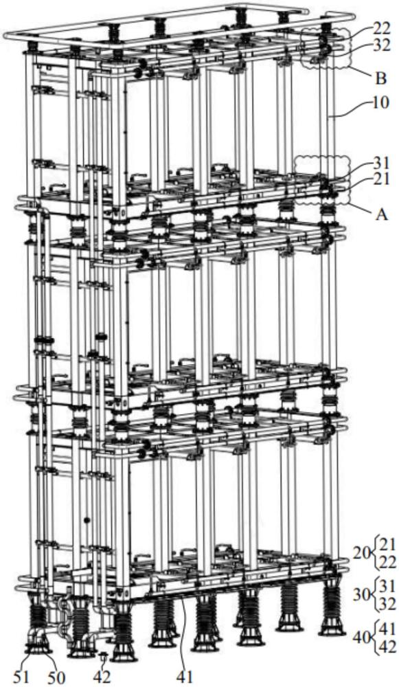 阀塔结构及储能装置的制作方法