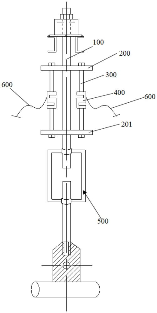 一种支吊架载荷辅助测量装置的制作方法