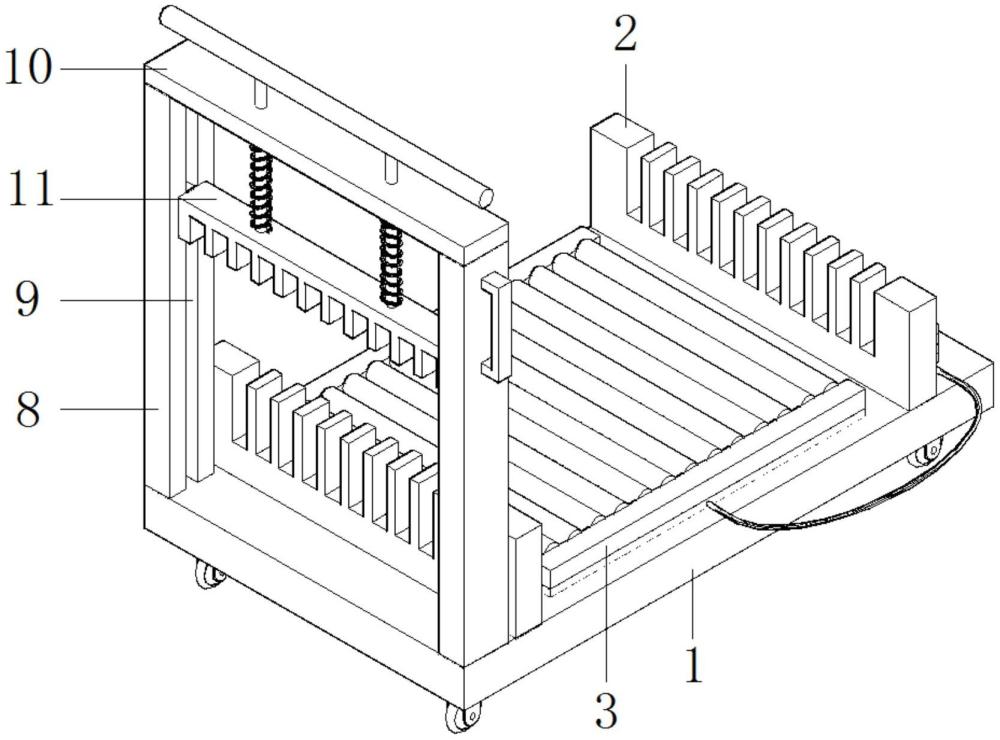 一种建筑化学材料用稳定运输设备的制作方法