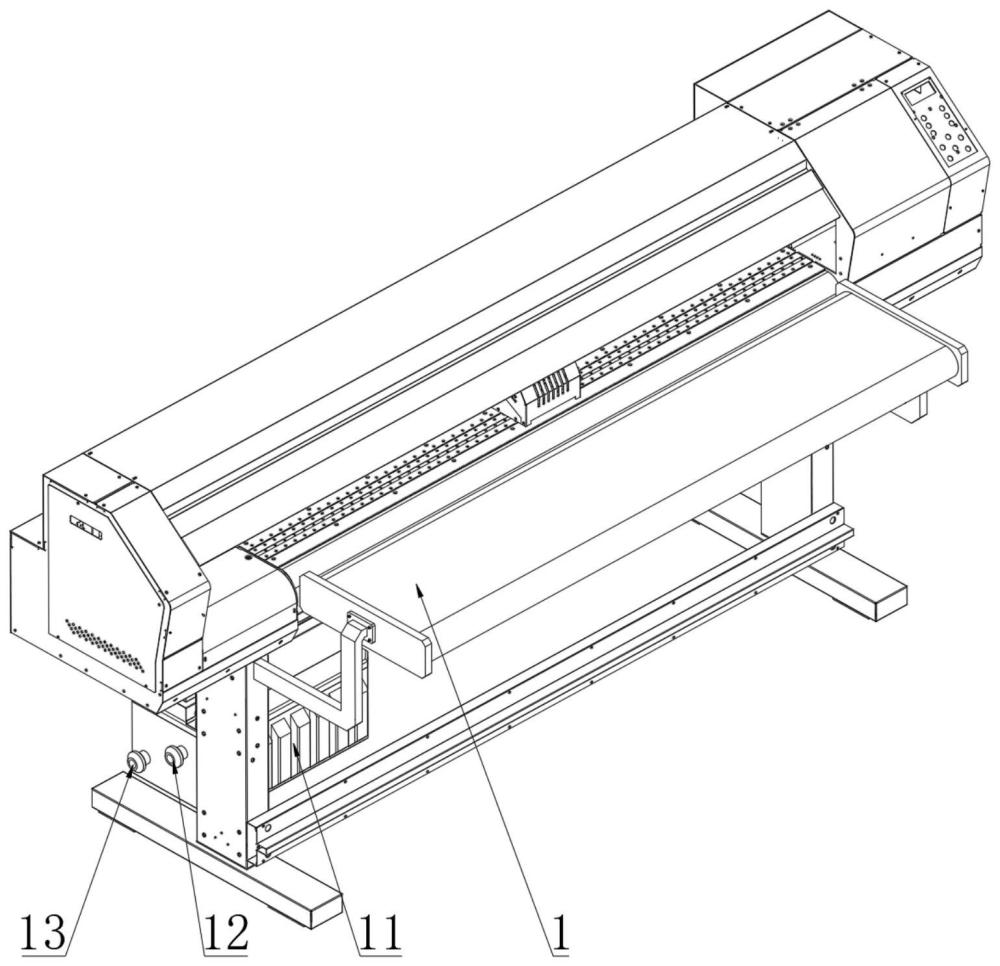 一种导带式数码印花机废水处理装置的制作方法