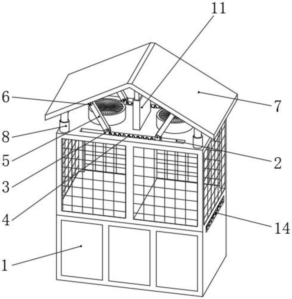 一种空气热源热泵式空调机的制作方法