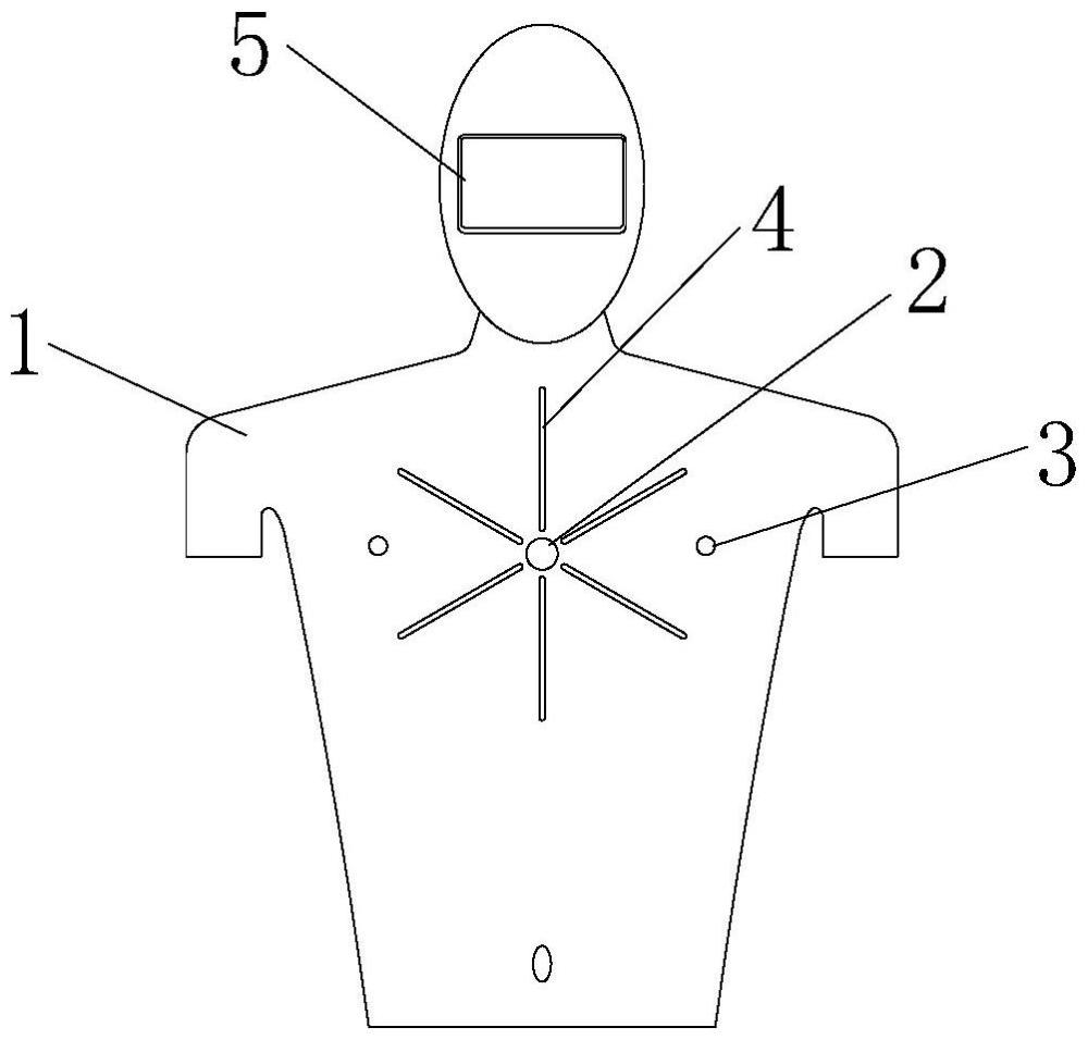 一种心肺复苏及除颤综合模拟人的制作方法