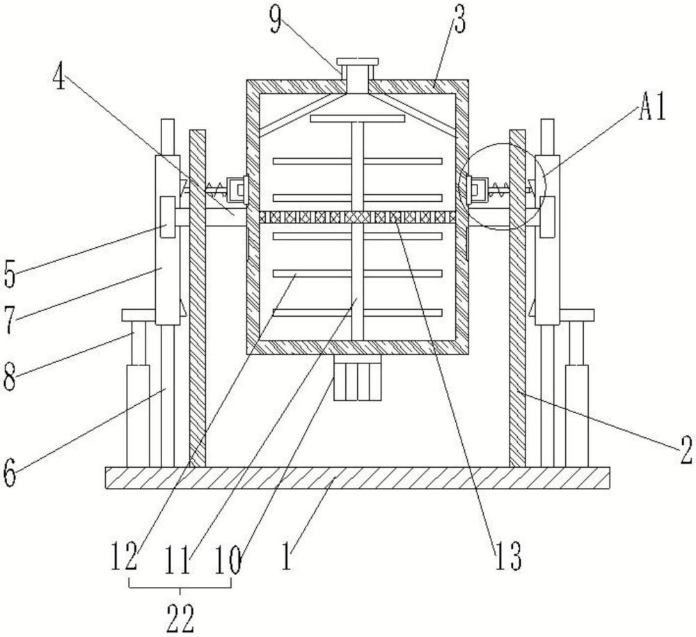 一种建筑施工用混料装置的制作方法