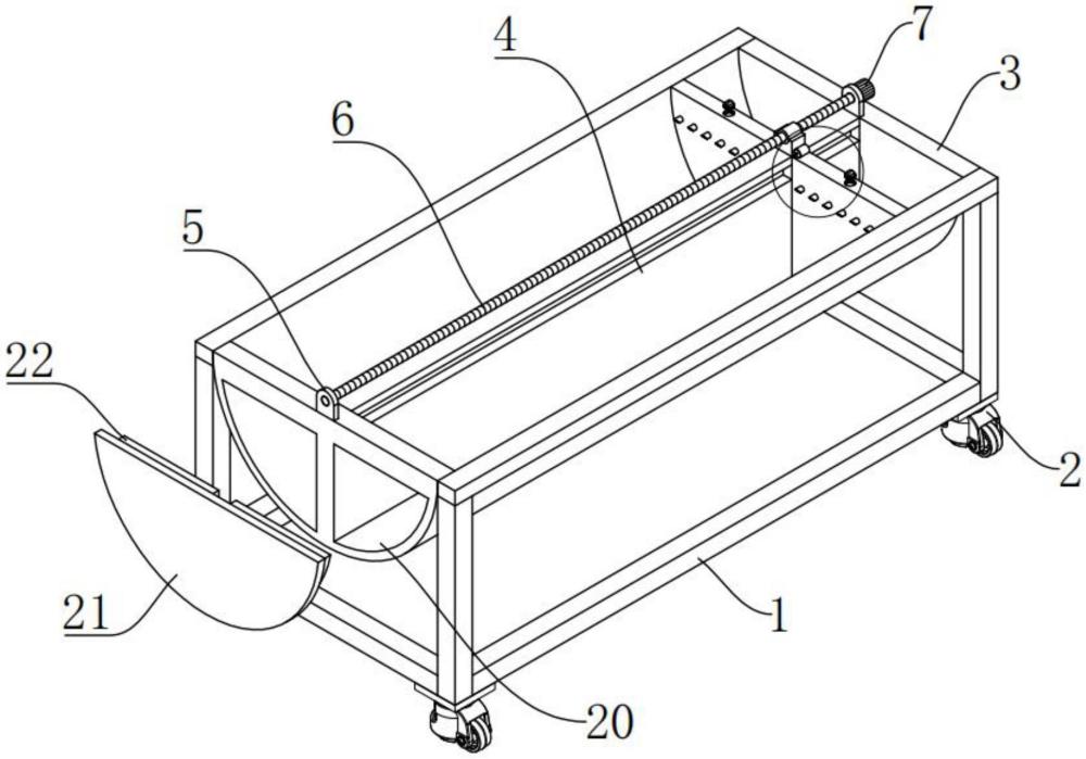 一种畜牧养殖用喂料槽的制作方法