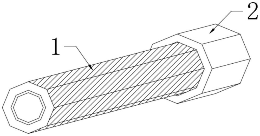 一种波纹八角管结构的制作方法