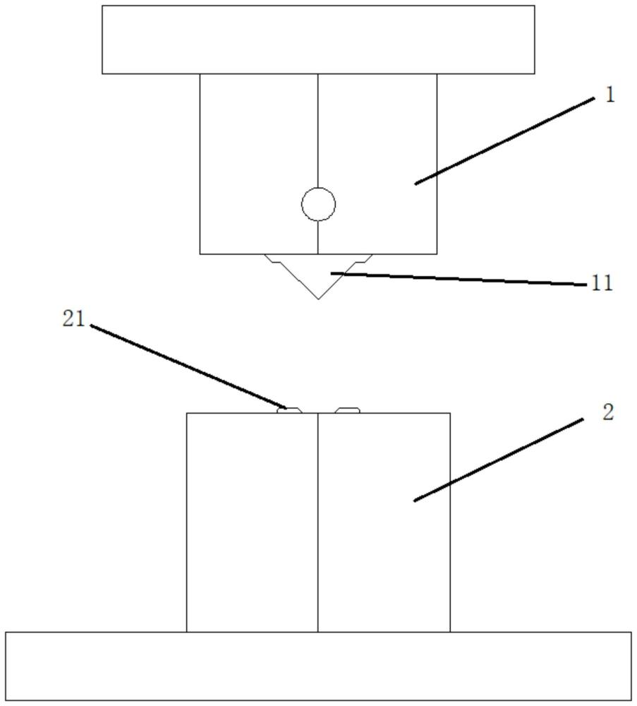 一种折弯刀模具的制作方法