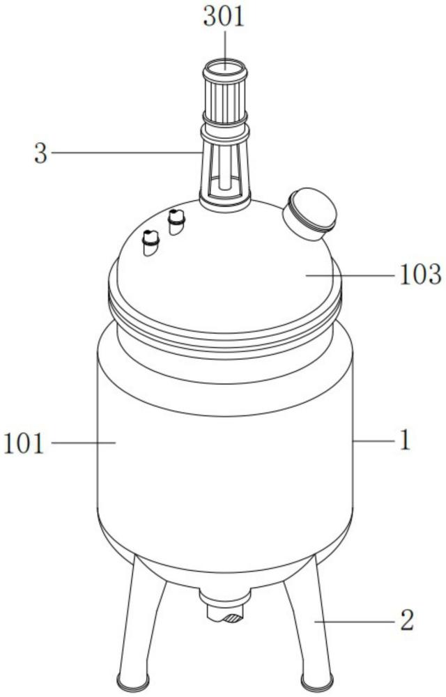 一种高分子材料合成用反应釜的制作方法