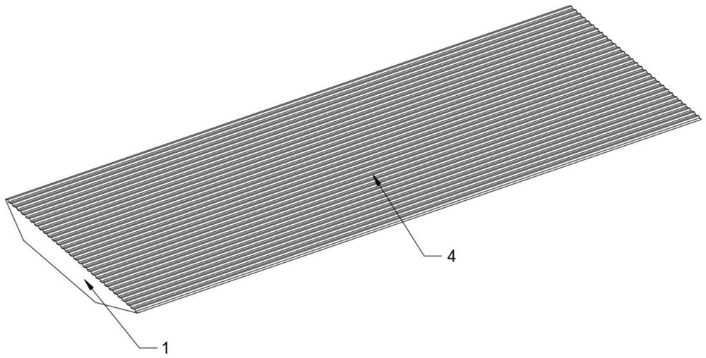 一种反光梯形汇流条以及梯形汇流条焊接机的制作方法