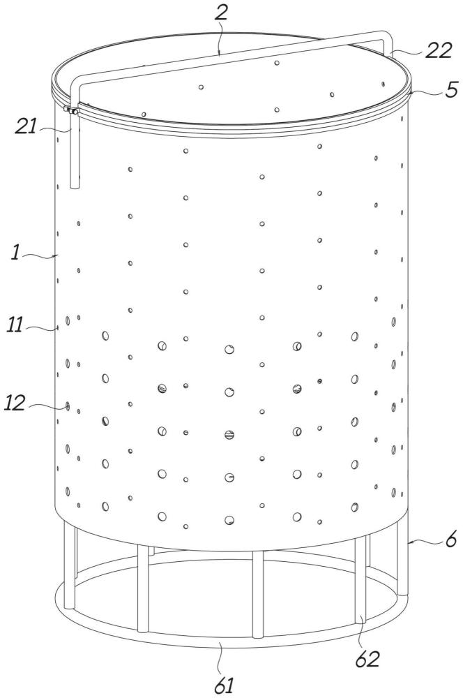 一种基坑排水用水泵滤水提笼的制作方法