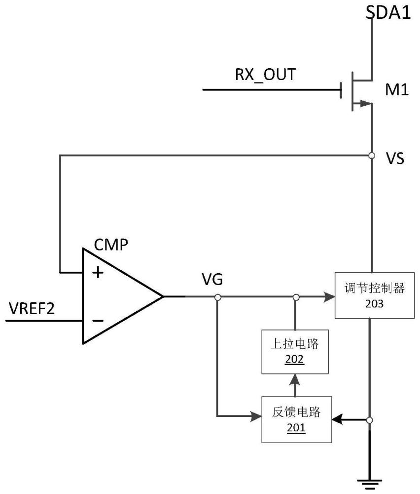 一种I2C接口电路的输出电路及I2C接口电路的制作方法