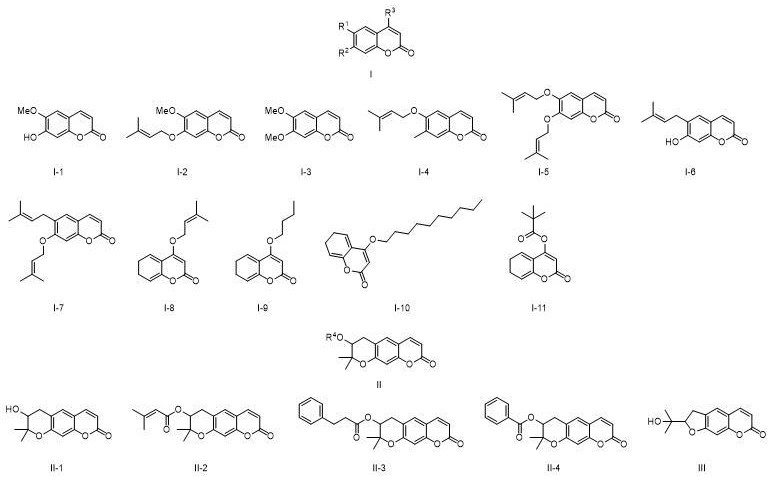 香豆素类化合物在治疗植物病虫害中的应用