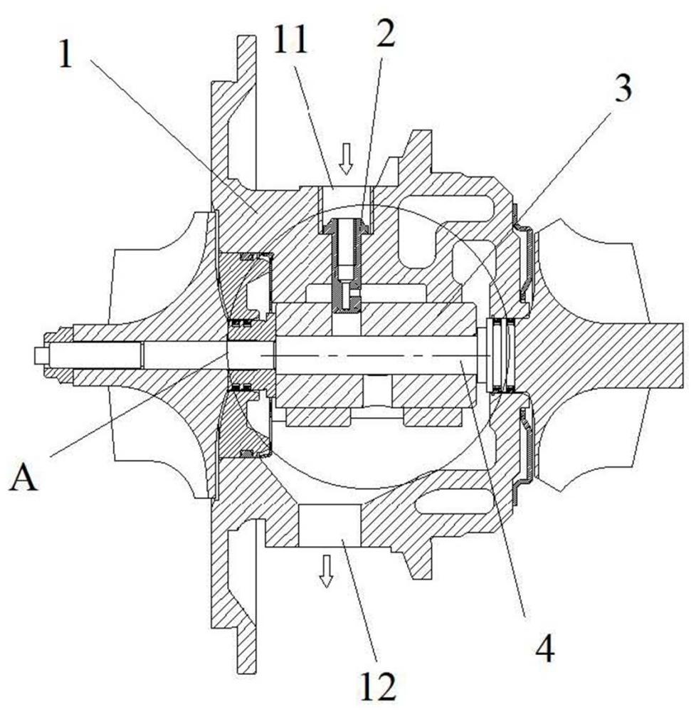 中间体及涡轮增压器的制作方法
