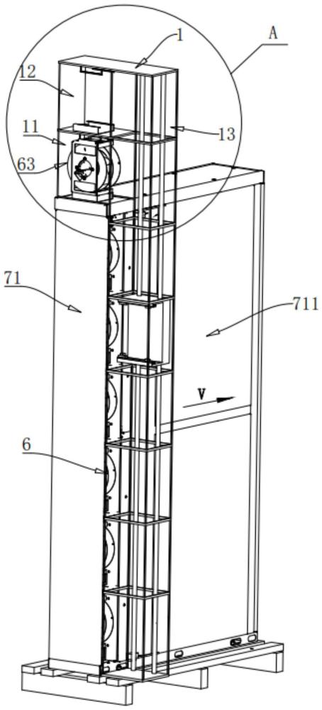 一种用于风机的安装组件、列间空调及风机更换装置的制作方法