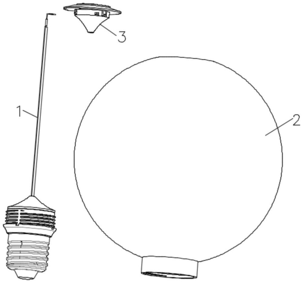 一种灯具中灯丝固定机构的制作方法