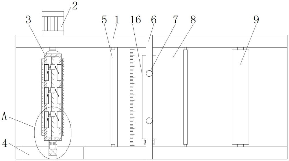 一种无纺布加工用定距裁切装置的制作方法