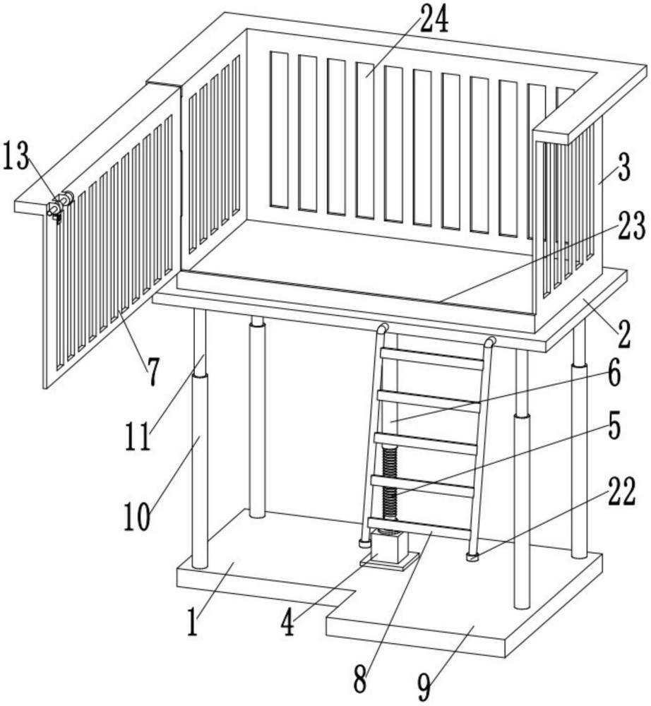 一种房建施工支架的制作方法