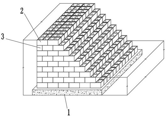 一种装配整体式生态护坡挡土墙的制作方法