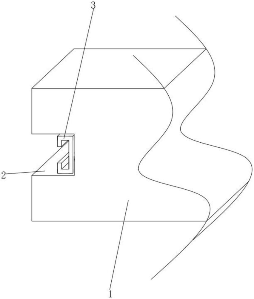 一种内藏悬空灯光支撑结构的制作方法