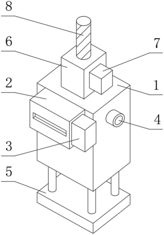 一种模切机废料回收处理装置的制作方法