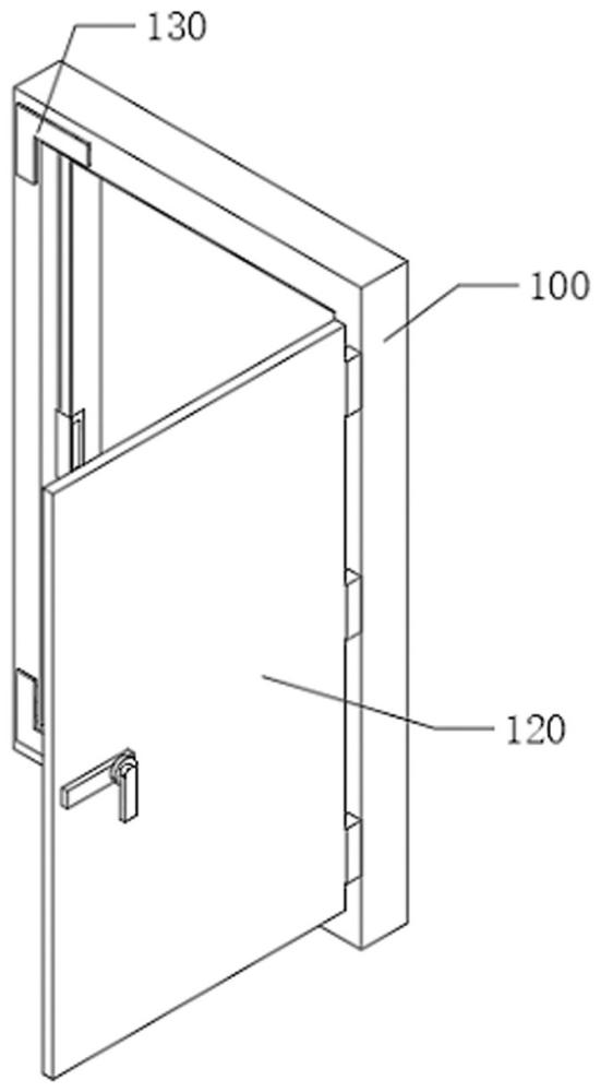 一种内置降噪结构的装甲门的制作方法