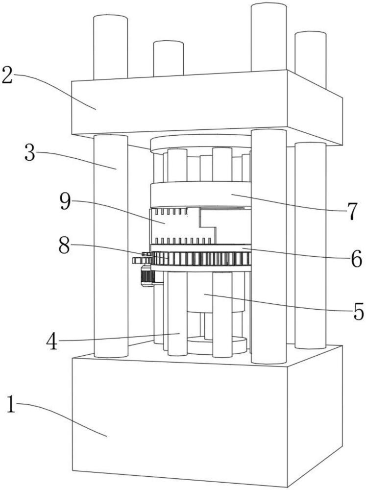 一种压力容器壳体冲压模具的制作方法