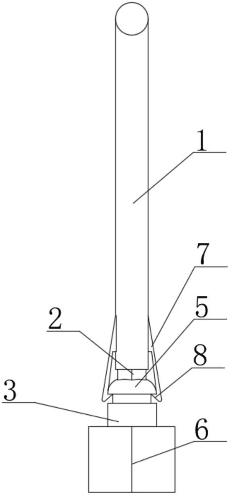 一种便捷式阀门井操作杆的制作方法