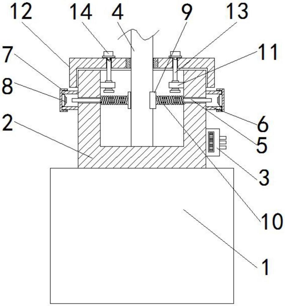 一种风电齿轮箱箱体轴承孔同心度塔上检测工装的制作方法
