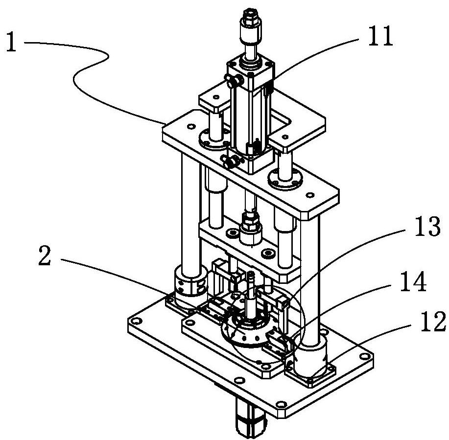 一种油气分离器的压装工装的制作方法