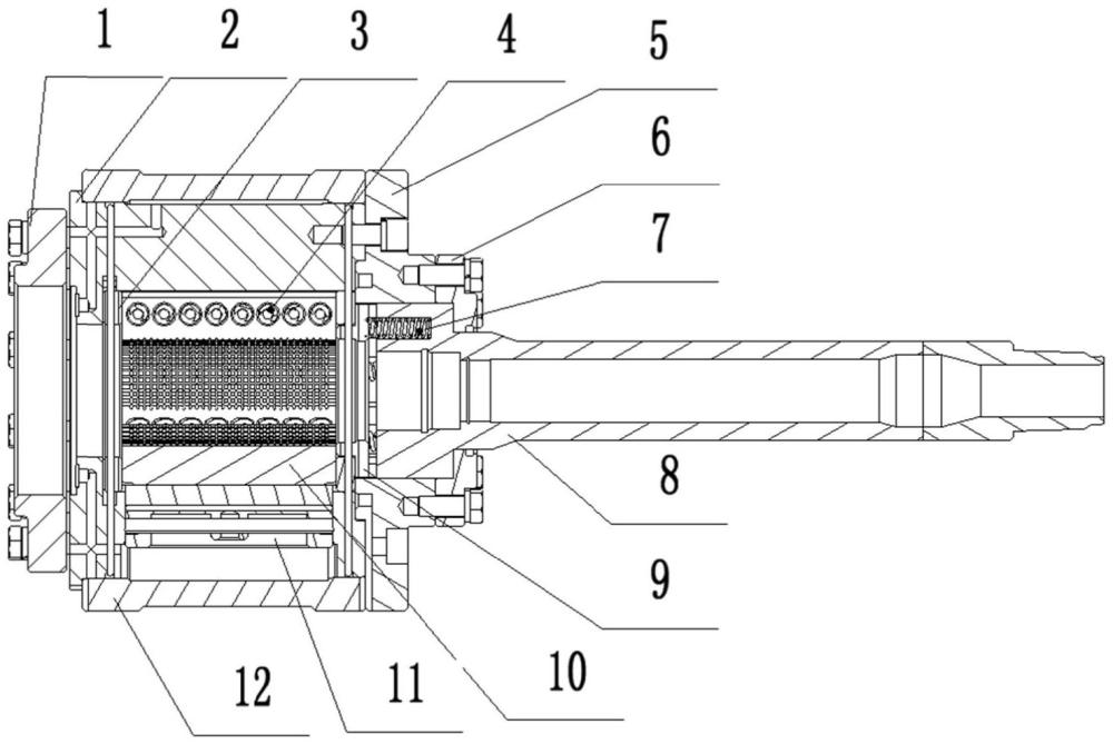 液压钻机卡盘结构的制作方法