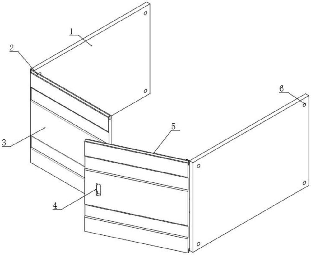 一种不锈钢橱柜组合式面板的制作方法