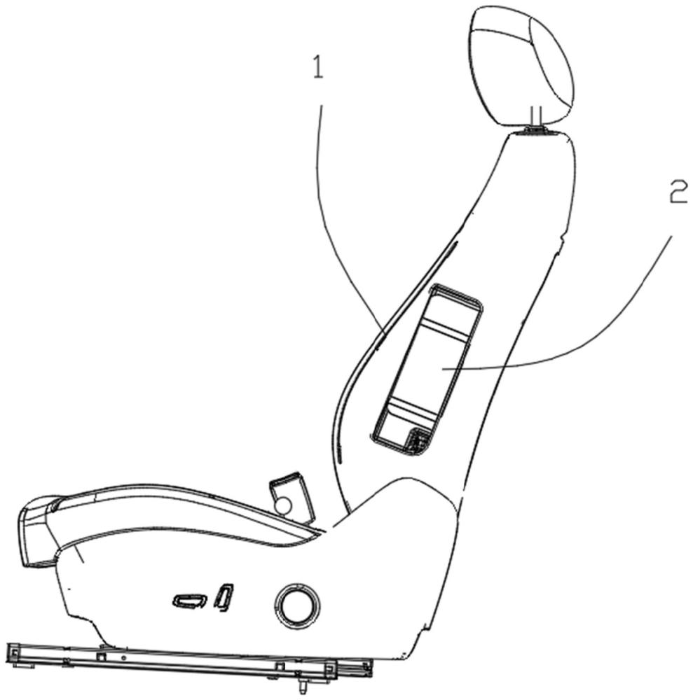 一种靠背及含有该靠背的汽车座椅的制作方法