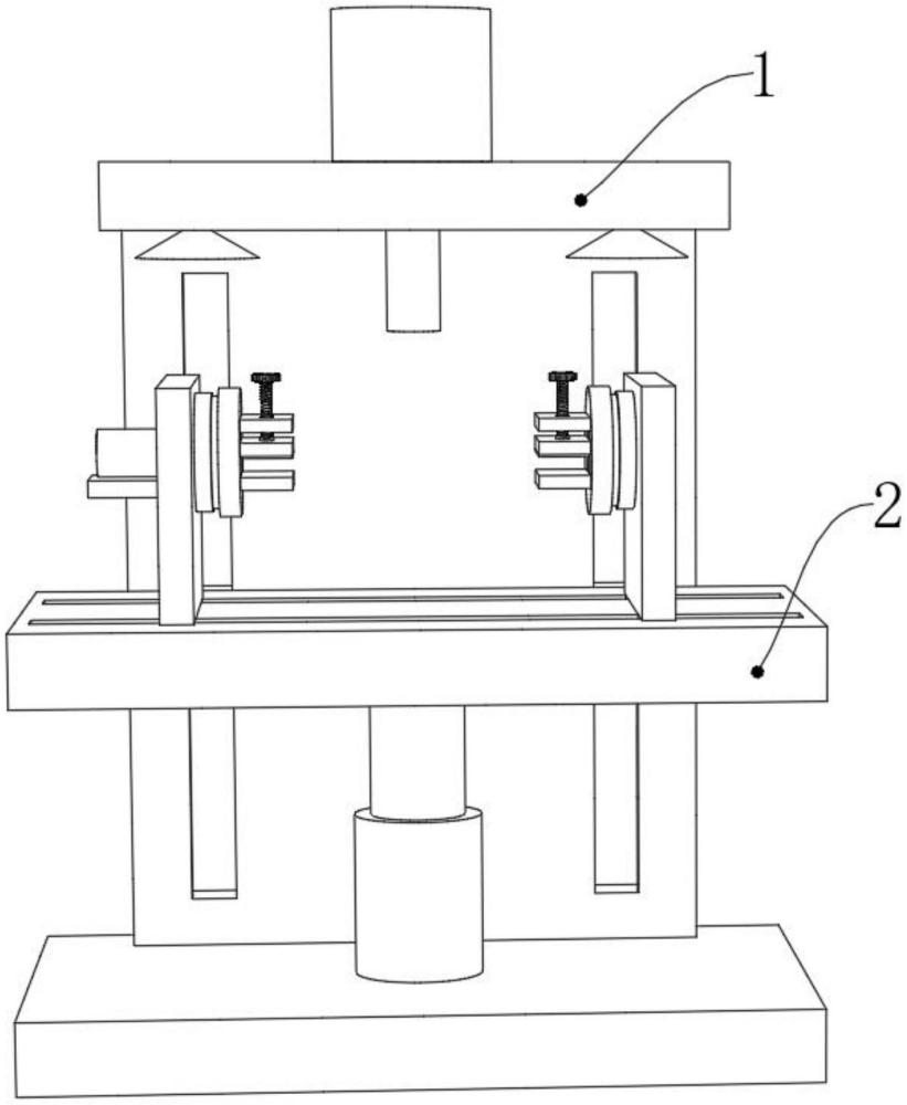 一种铜排加工用机床定位装置的制作方法