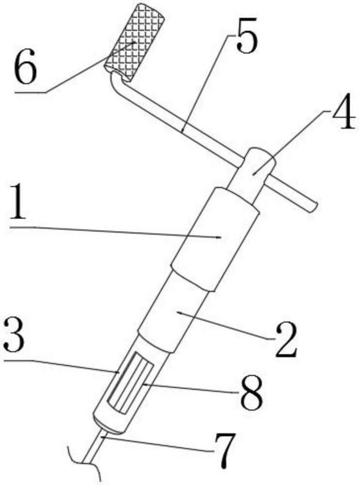 一种钢丝螺套安装扳手结构的制作方法