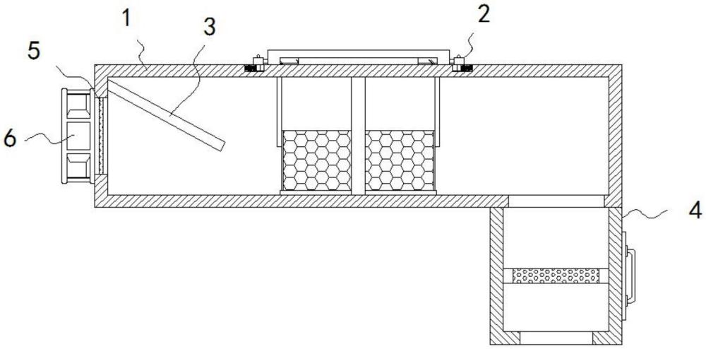 一种电子元器件高效防潮除尘装置的制作方法