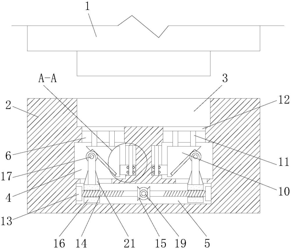 一种铝合金模锻件成型模具工装的制作方法