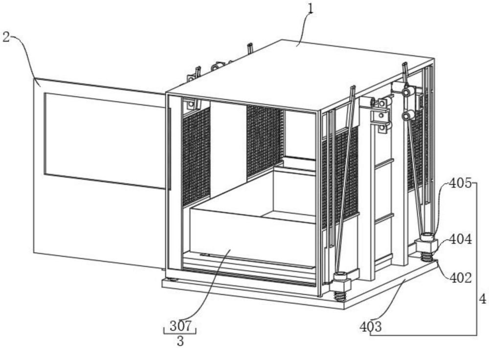 一种带有辅助卸料结构的建筑施工升降机载人载货厢的制作方法