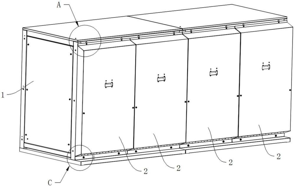 一种机柜封板安装结构及机柜的制作方法